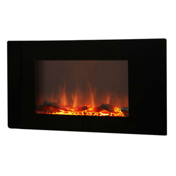 decor flame electric fireplace heater